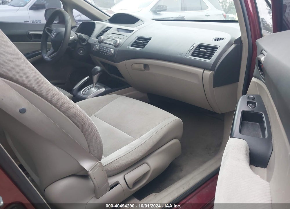 2010 HONDA CIVIC LX VIN: 2HGFA1F53AH560612