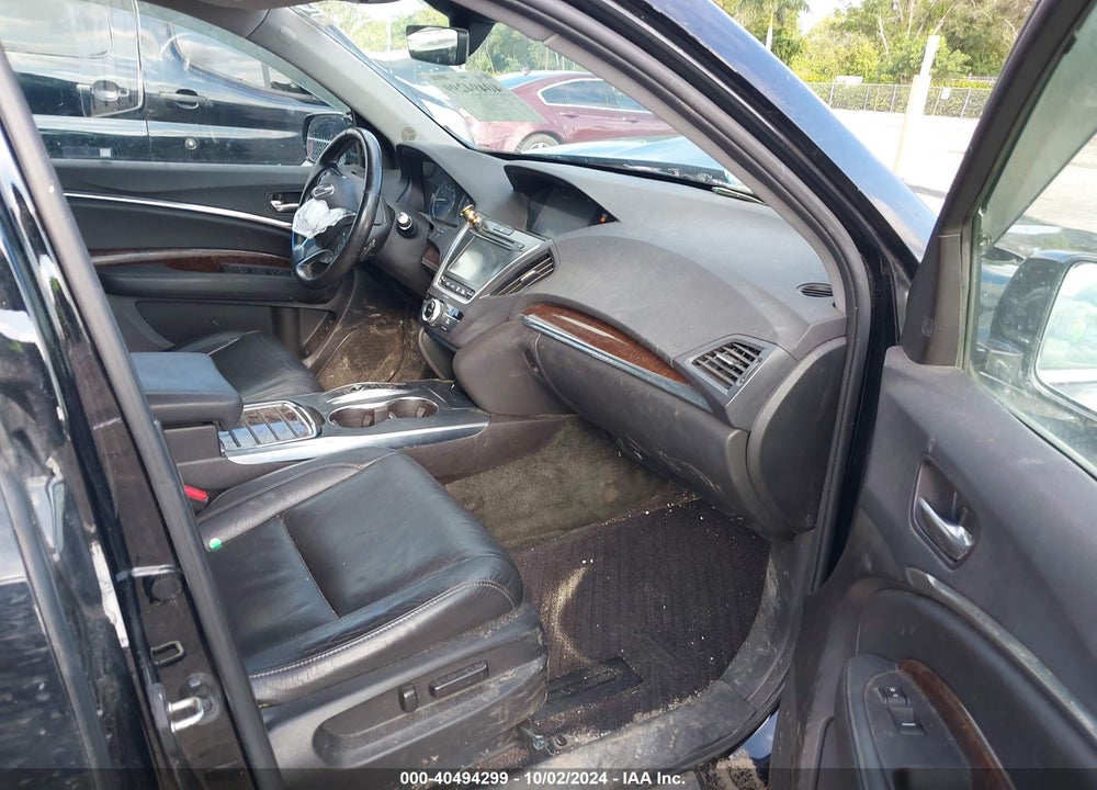 2017 ACURA MDX TECHNOLOGY VIN: 5FRYD3H50HB007860