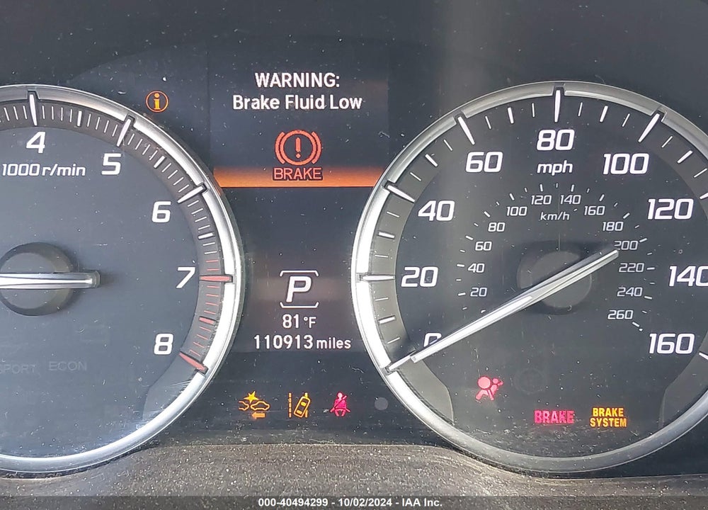 2017 ACURA MDX TECHNOLOGY VIN: 5FRYD3H50HB007860