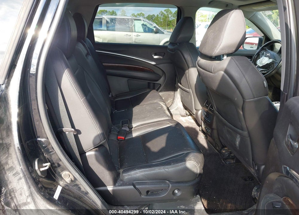 2017 ACURA MDX TECHNOLOGY VIN: 5FRYD3H50HB007860