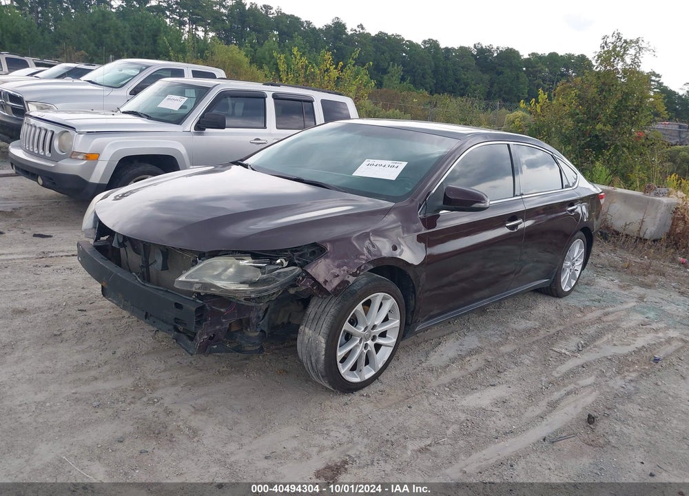 2013 TOYOTA AVALON XLE TOURING VIN: 4T1BK1EB0DU038566