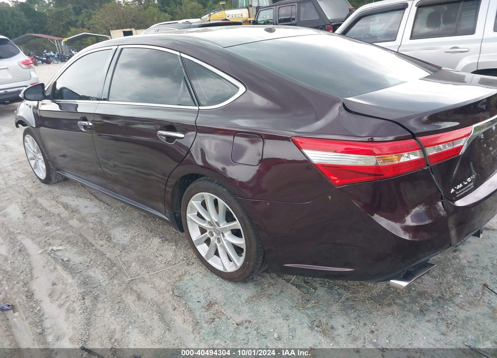 2013 TOYOTA AVALON XLE TOURING VIN: 4T1BK1EB0DU038566