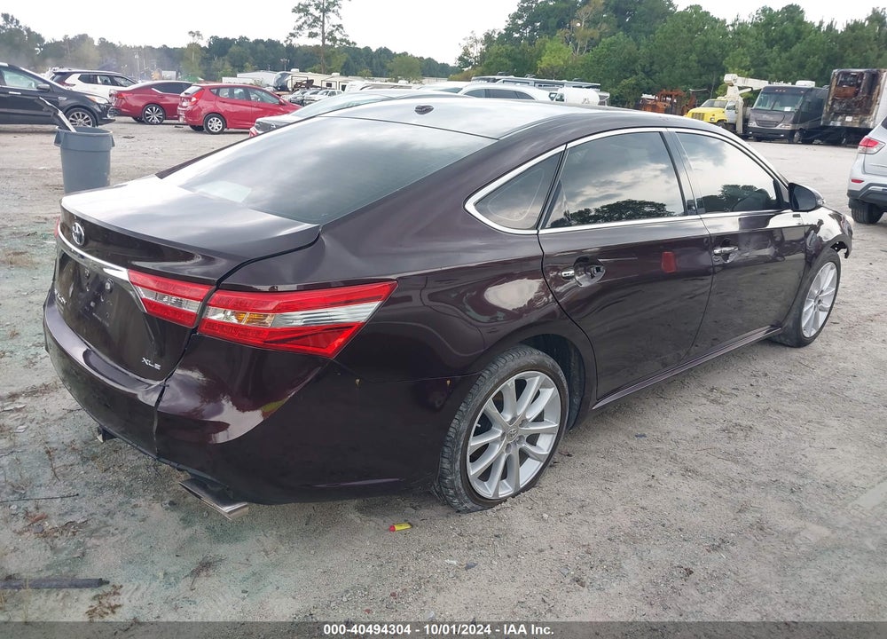 2013 TOYOTA AVALON XLE TOURING VIN: 4T1BK1EB0DU038566