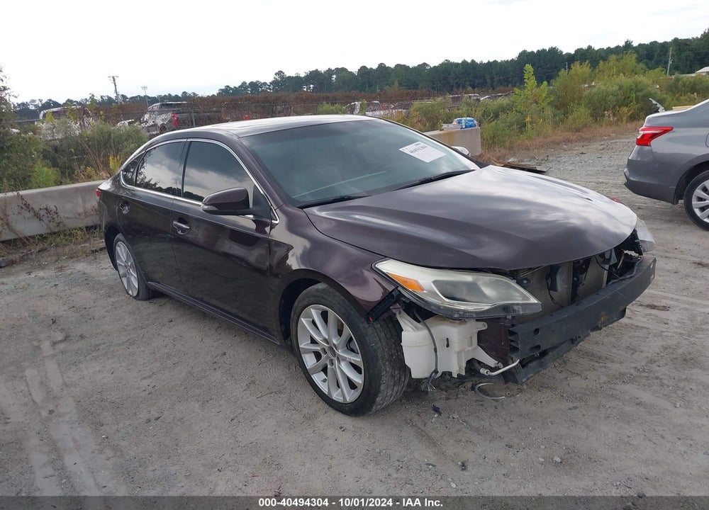 2013 TOYOTA AVALON XLE TOURING VIN: 4T1BK1EB0DU038566