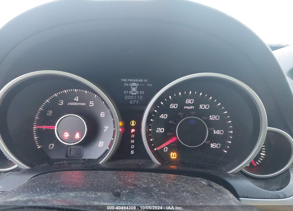 2009 ACURA TL 3.5 VIN: 19UUA86539A013110