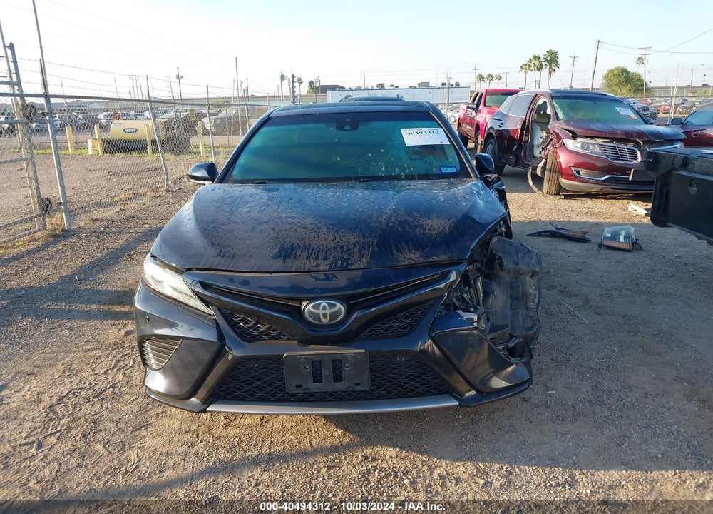 2018 TOYOTA CAMRY XSE V6 VIN: 4T1BZ1HK3JU501626