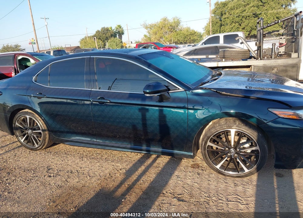 2018 TOYOTA CAMRY XSE V6 VIN: 4T1BZ1HK3JU501626