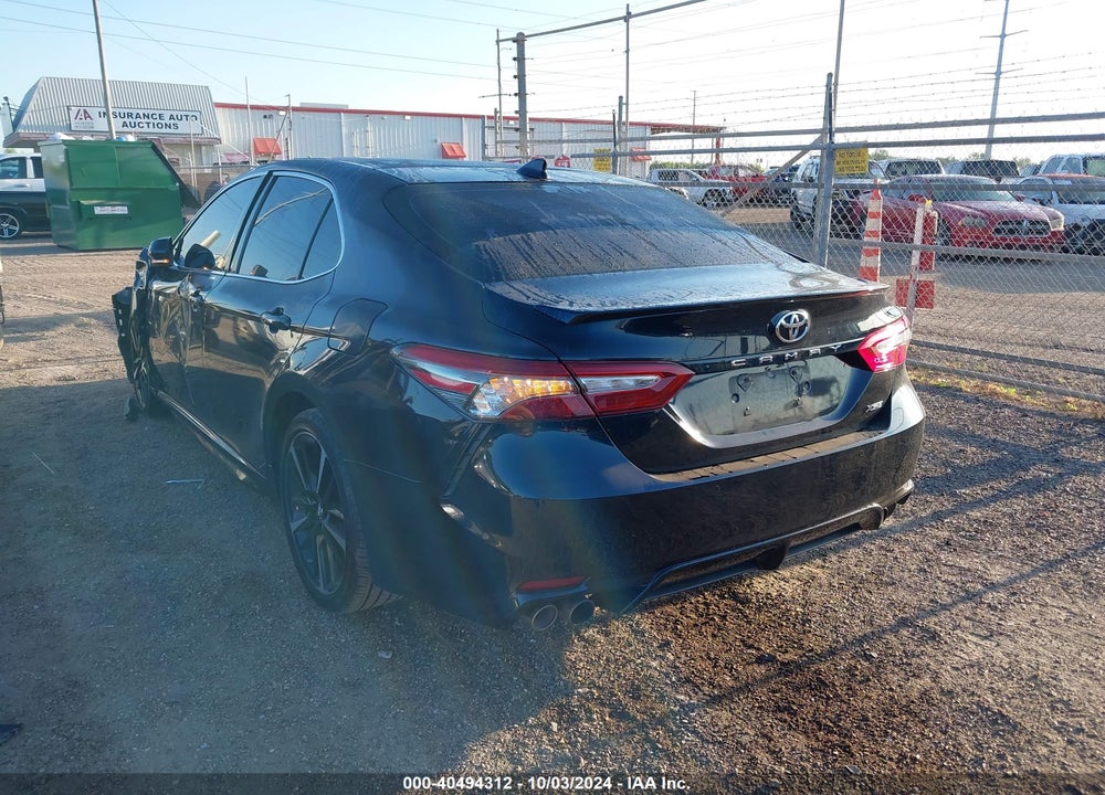 2018 TOYOTA CAMRY XSE V6 VIN: 4T1BZ1HK3JU501626