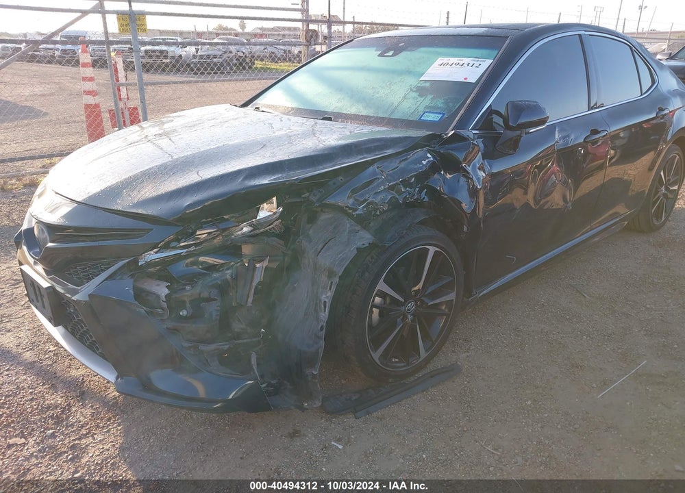 2018 TOYOTA CAMRY XSE V6 VIN: 4T1BZ1HK3JU501626