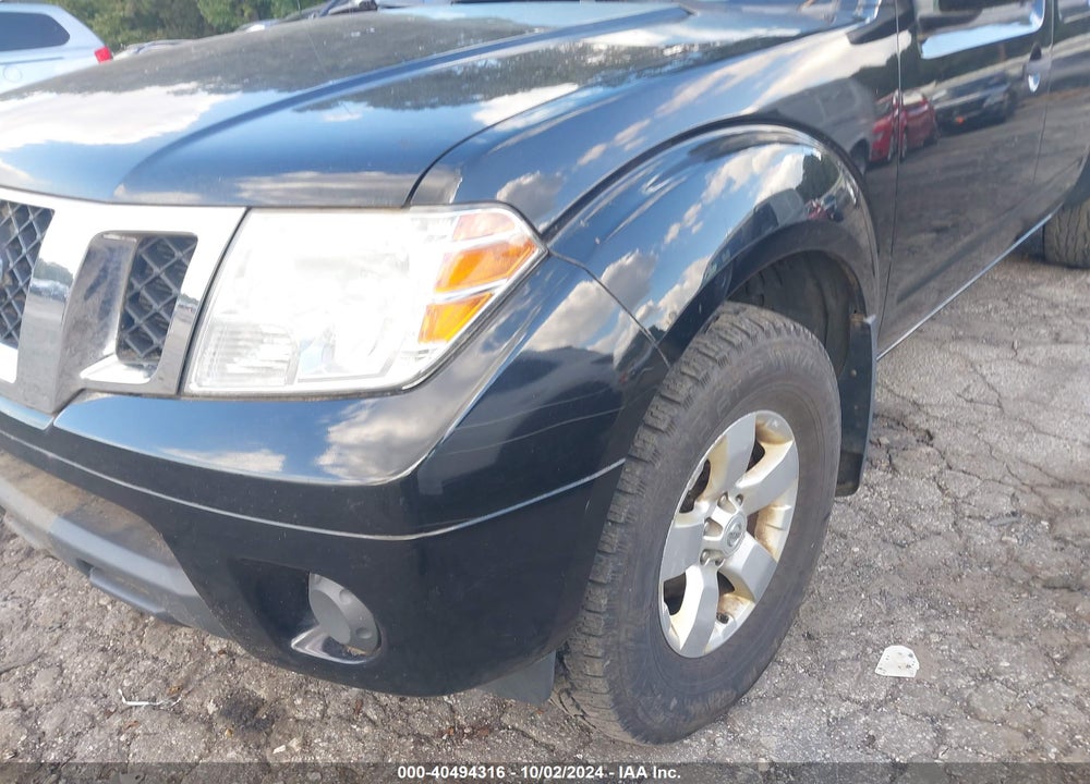 2012 NISSAN FRONTIER SV VIN: 1N6AD0FV3CC452584