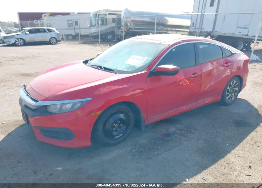 2016 HONDA CIVIC EX VIN: 2HGFC2F7XGH525401