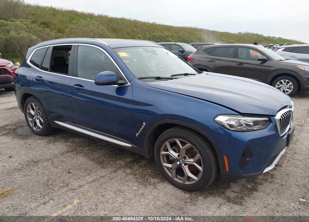 2022 BMW X3 SDRIVE30I VIN: 5UX43DP03N9K23401