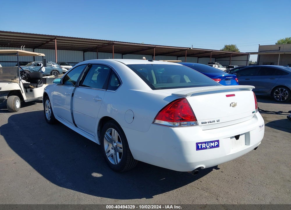 2013 CHEVROLET IMPALA LT VIN: 2G1WG5E30D1205214