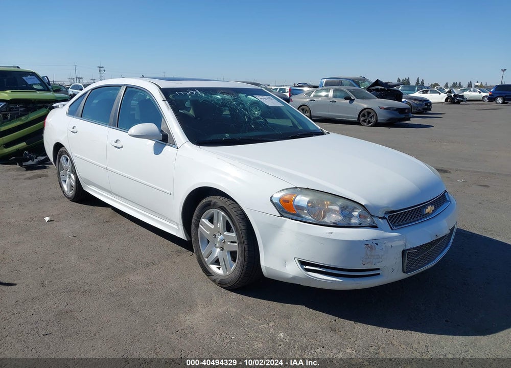 2013 CHEVROLET IMPALA LT VIN: 2G1WG5E30D1205214