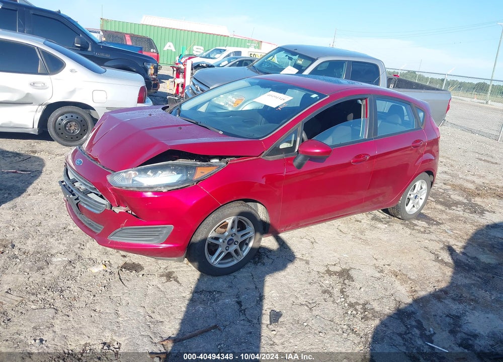 2017 FORD FIESTA SE VIN: 3FADP4EJ2HM168985