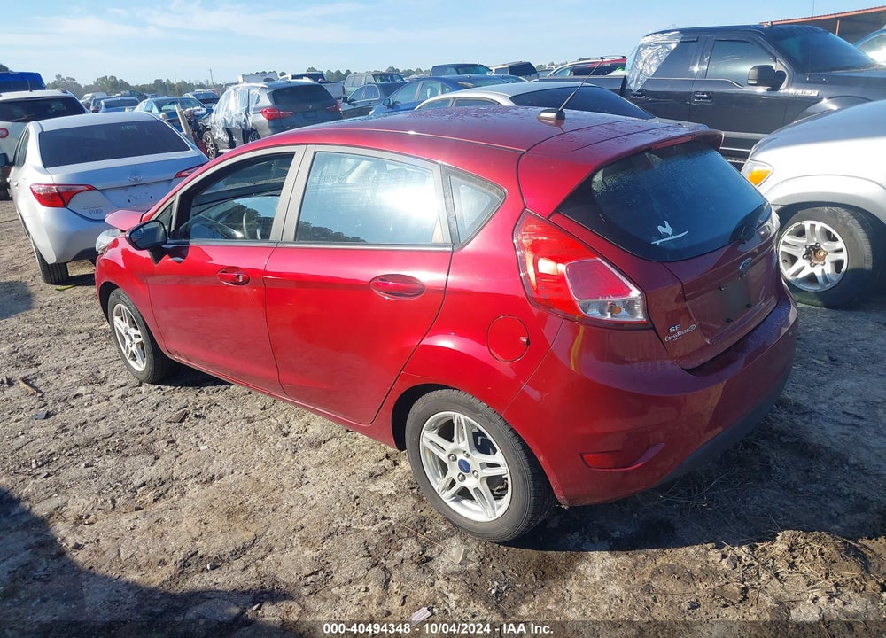 2017 FORD FIESTA SE VIN: 3FADP4EJ2HM168985