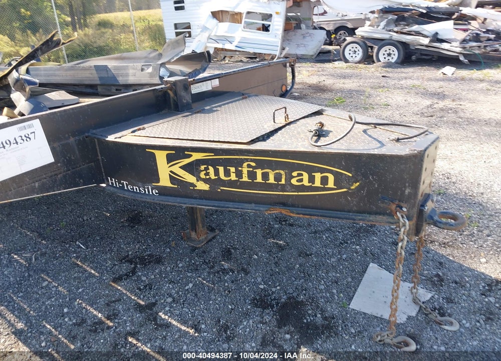 2022 KAUFMAN TRAILERS TRAILER VIN: 5VGFH302XNL004067