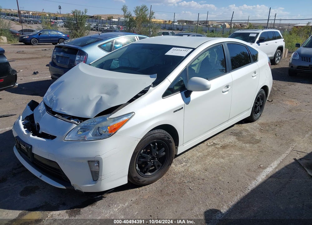 2015 TOYOTA PRIUS THREE VIN: JTDKN3DU5F0484393