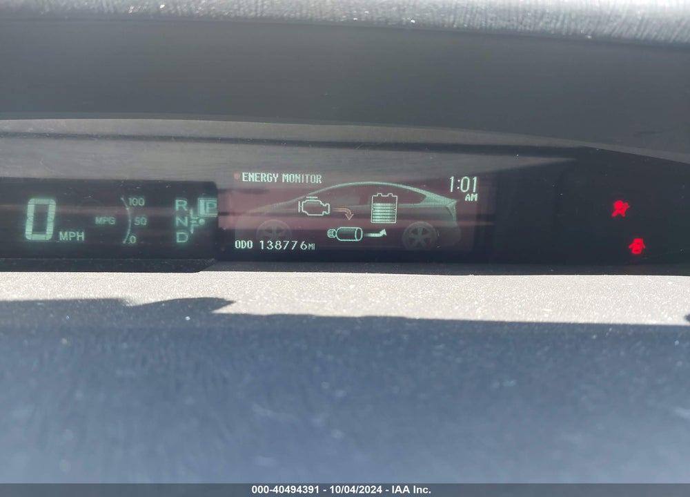2015 TOYOTA PRIUS THREE VIN: JTDKN3DU5F0484393