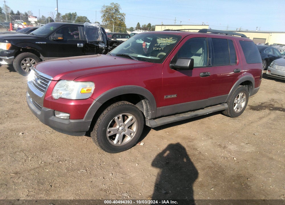 2006 FORD EXPLORER XLT VIN: 1FMEU73E36UA11274