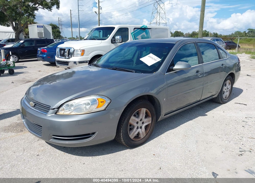 2007 CHEVROLET IMPALA LS VIN: 2G1WB58K379295806