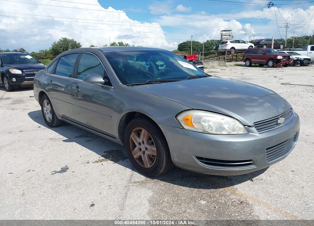 2007 CHEVROLET IMPALA LS VIN: 2G1WB58K379295806