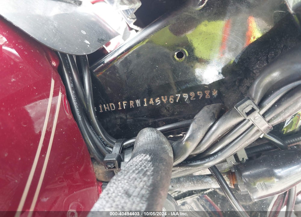 2005 HARLEY-DAVIDSON FLHRCI VIN: 1HD1FRW145Y679298