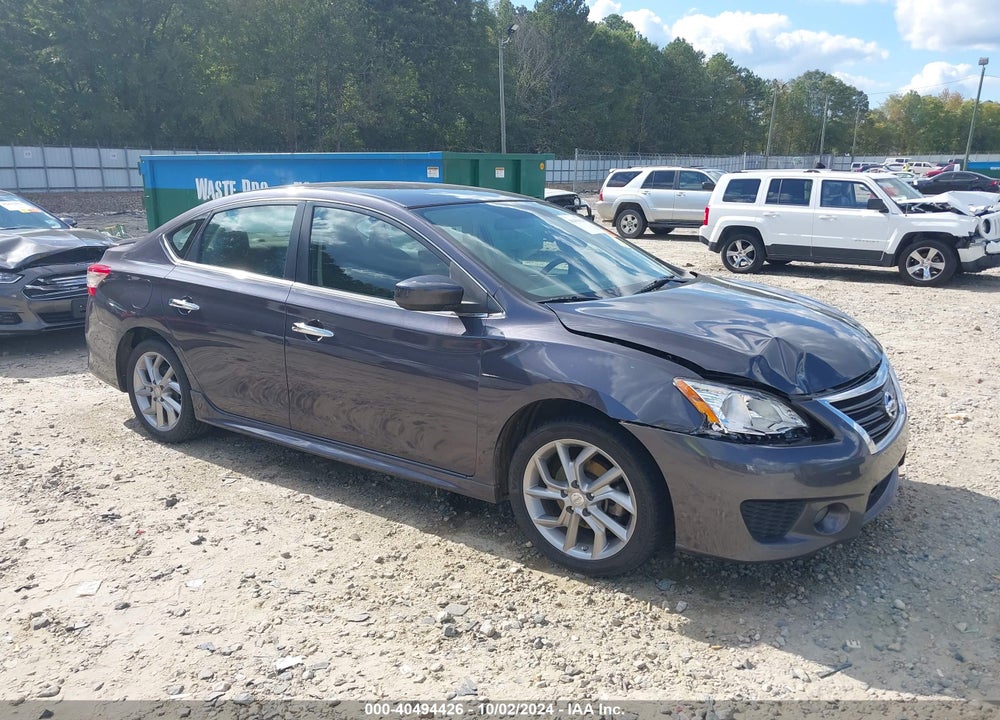 2013 NISSAN SENTRA SR VIN: 3N1AB7AP2DL716798