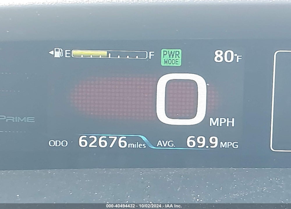 2019 TOYOTA PRIUS PRIME PREMIUM VIN: JTDKARFP1K3117067