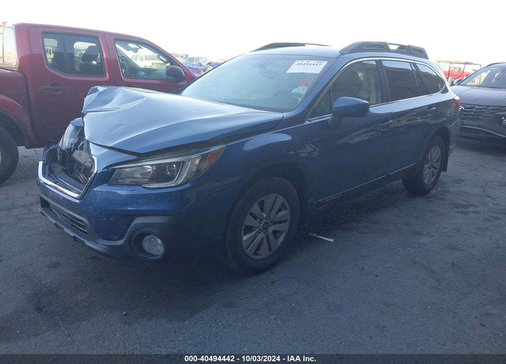 2019 SUBARU OUTBACK 2.5I PREMIUM VIN: 4S4BSAFC1K3304722