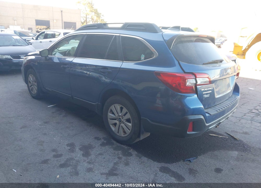 2019 SUBARU OUTBACK 2.5I PREMIUM VIN: 4S4BSAFC1K3304722