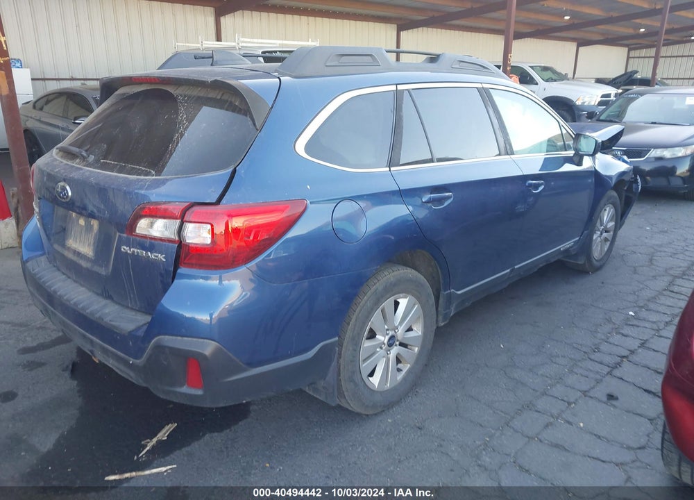 2019 SUBARU OUTBACK 2.5I PREMIUM VIN: 4S4BSAFC1K3304722