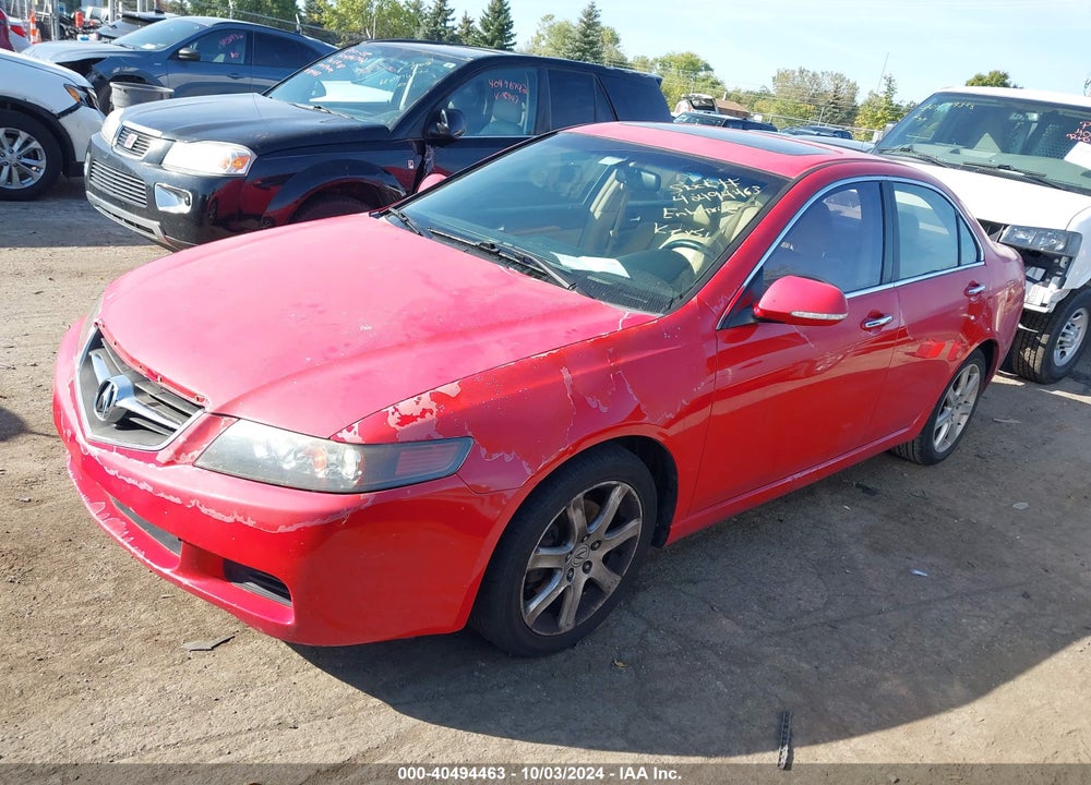 2004 ACURA TSX VIN: JH4CL969X4C000539