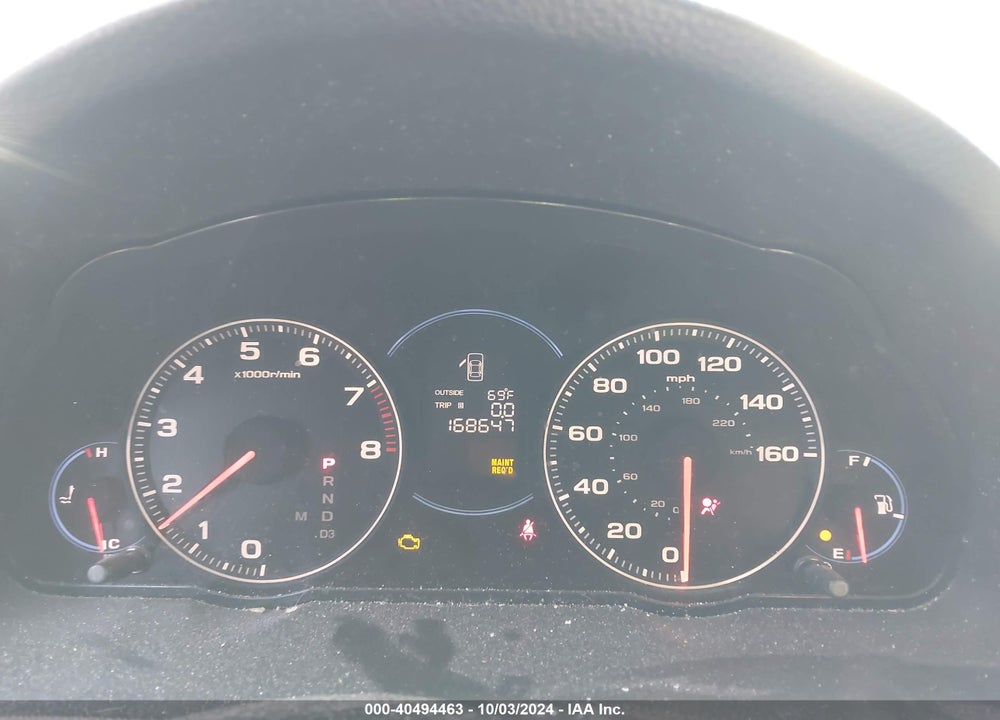 2004 ACURA TSX VIN: JH4CL969X4C000539