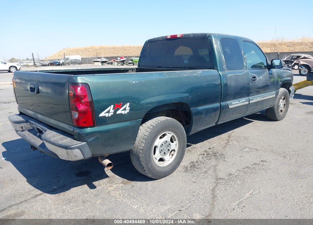 2003 CHEVROLET SILVERADO 1500 LS VIN: 1GCEK19VX3E202257