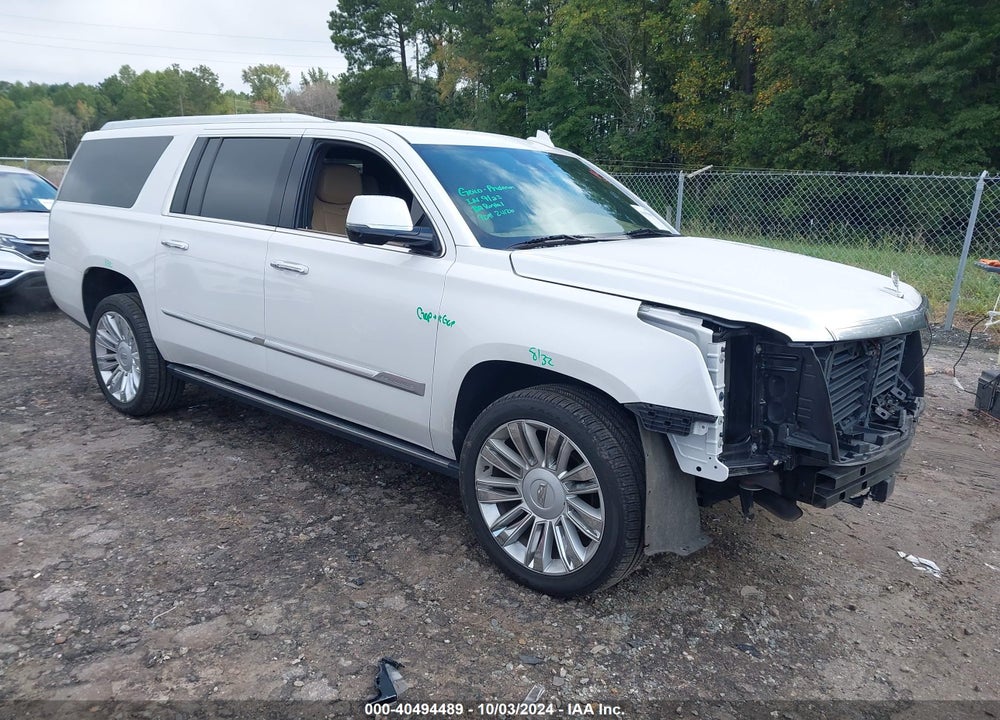 2020 CADILLAC ESCALADE ESV 4WD PLATINUM VIN: 1GYS4KKJ2LR201021