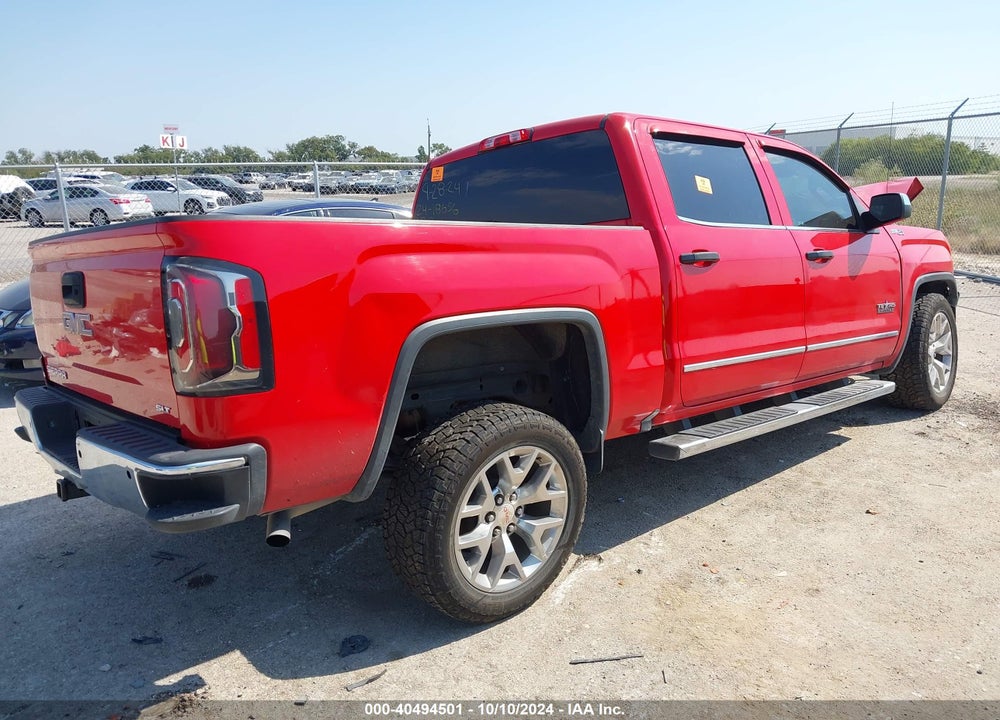 2018 GMC SIERRA 1500 SLT VIN: 3GTU2NEC0JG175146
