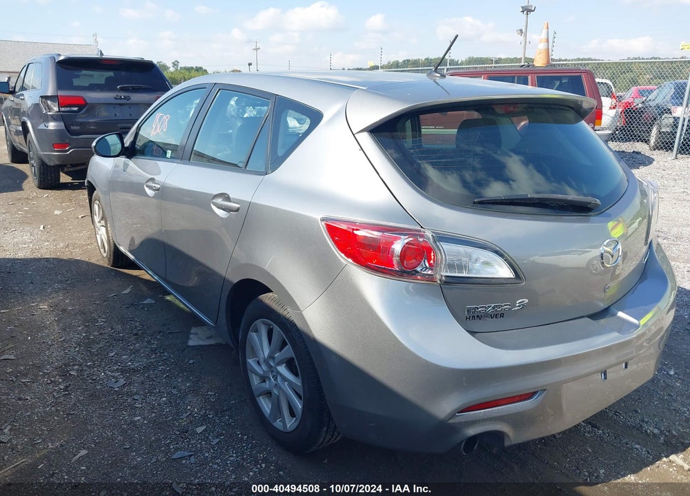 2012 MAZDA 3 I GRAND TOURING VIN: JM1BL1M89C1543268