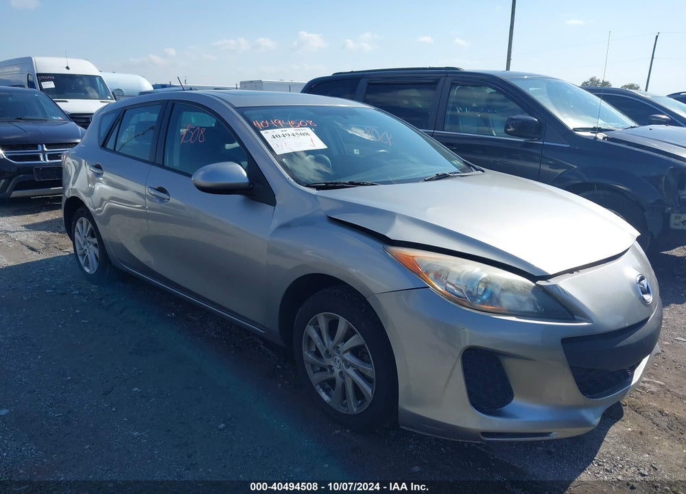 2012 MAZDA 3 I GRAND TOURING VIN: JM1BL1M89C1543268
