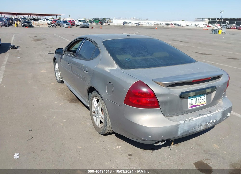 2006 PONTIAC GRAND PRIX GT VIN: 2G2WR554861188129