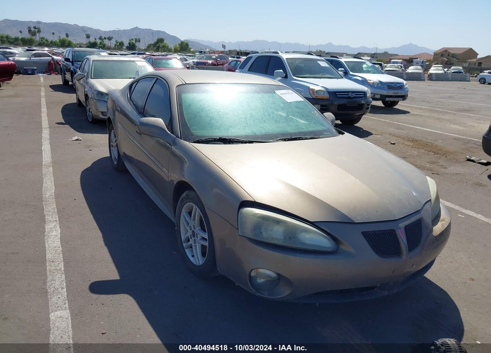 2006 PONTIAC GRAND PRIX GT VIN: 2G2WR554861188129