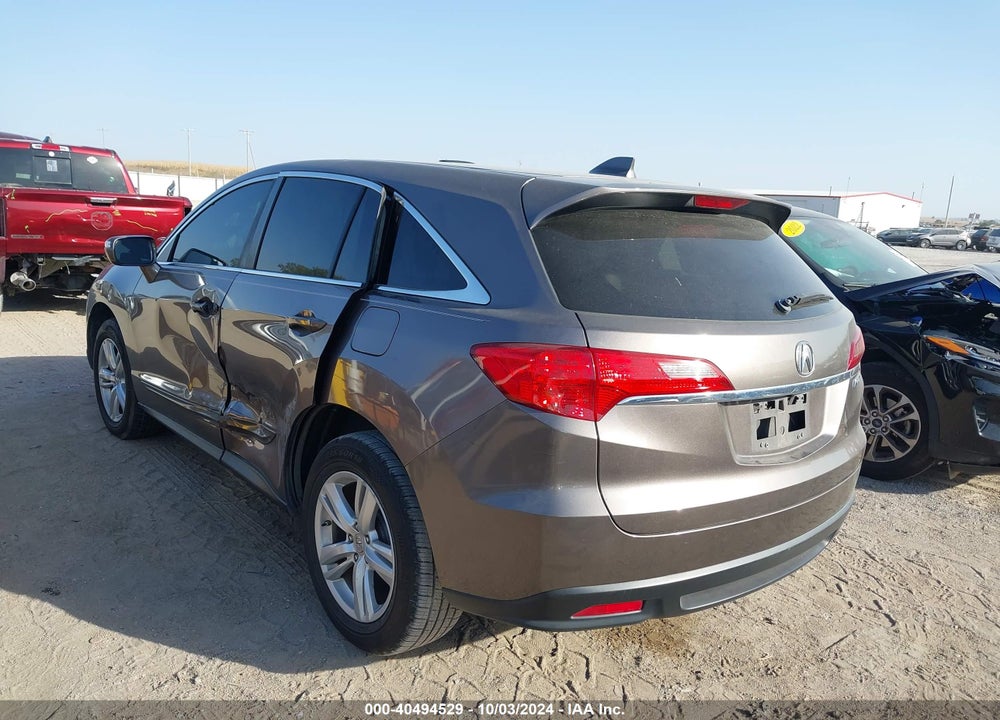 2013 ACURA RDX VIN: 5J8TB3H55DL012725