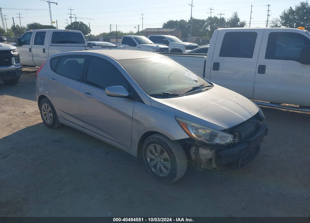 2016 HYUNDAI ACCENT SE VIN: KMHCT5AE5GU255429