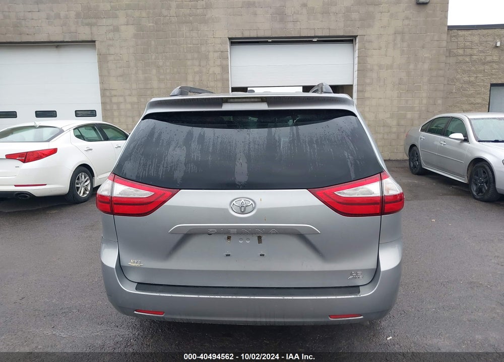 2015 TOYOTA SIENNA LE 7 PASSENGER VIN: 5TDJK3DC3FS121440