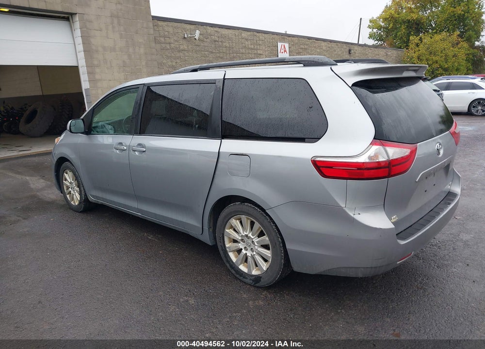 2015 TOYOTA SIENNA LE 7 PASSENGER VIN: 5TDJK3DC3FS121440