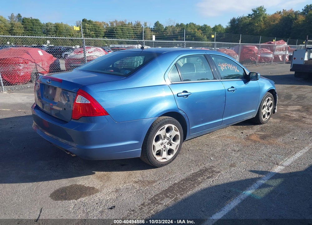 2010 FORD FUSION SE VIN: 3FAHP0HA4AR132293