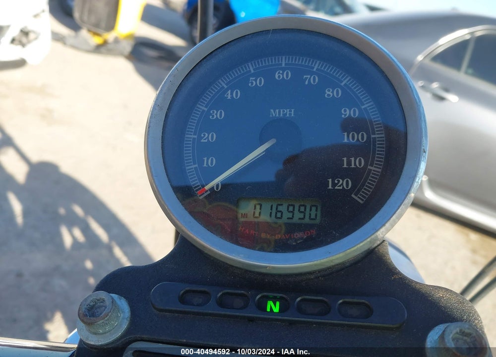 2007 HARLEY-DAVIDSON XL883 VIN: 1HD4CN2157K457587