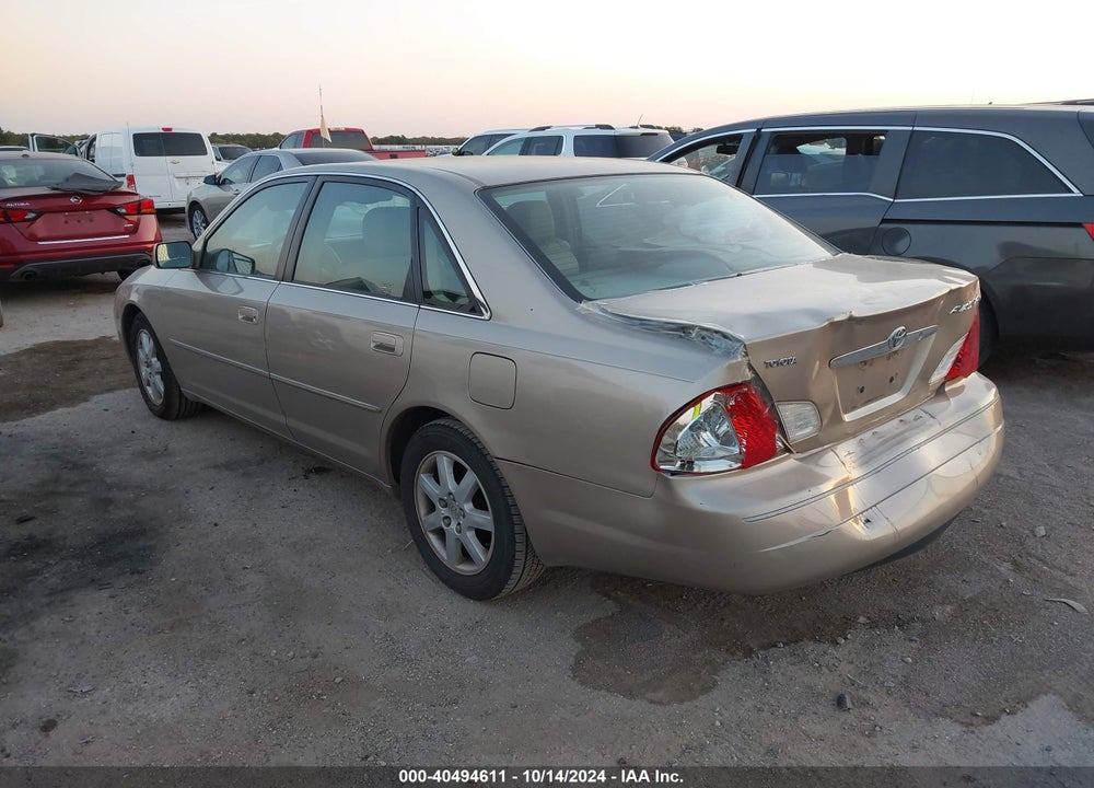 2000 TOYOTA AVALON XLS VIN: 4T1BF28B0YU049949