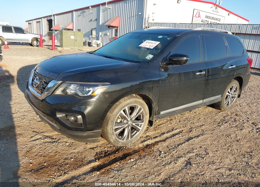 2017 NISSAN PATHFINDER PLATINUM VIN: 5N1DR2MN0HC634813