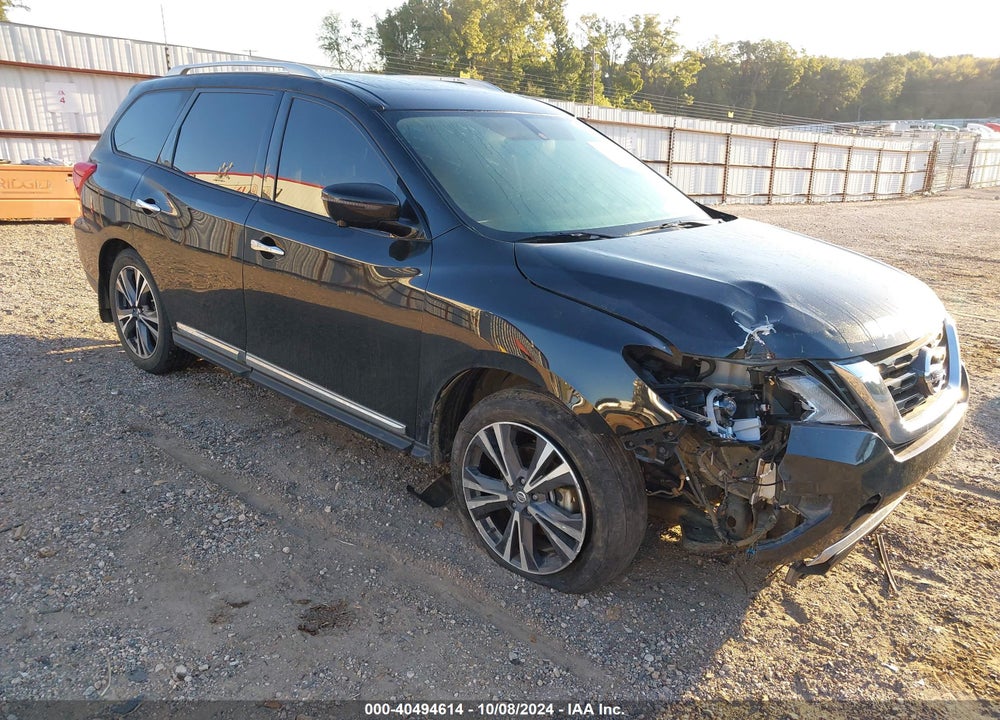 2017 NISSAN PATHFINDER PLATINUM VIN: 5N1DR2MN0HC634813